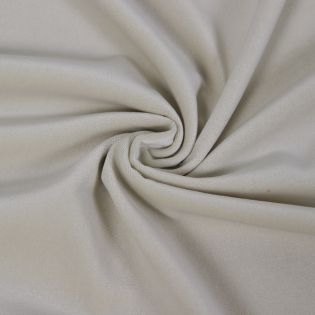 Baumwollsamt - uni - weiß