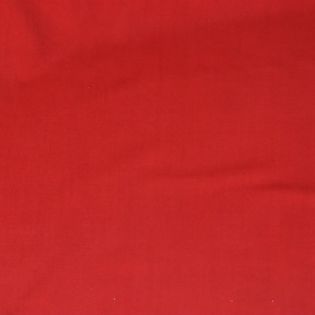 Baumwollsamt - uni - rot