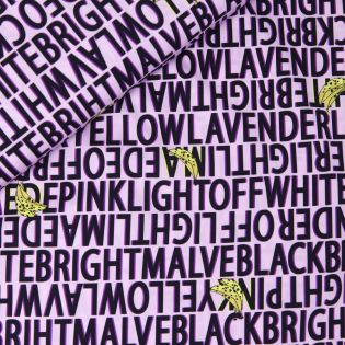 Travelstoff - elastisch - versteckte Botschaft