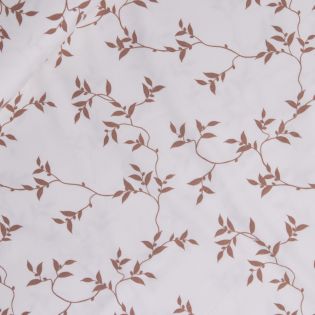 Baumwolljersey - Blätterranken - creme
