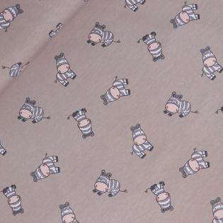 Baumwolljersey - Zebras  