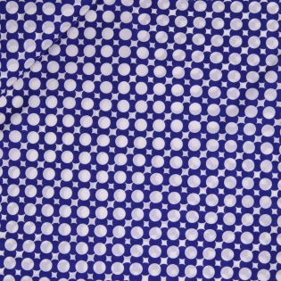 Viskose - Mond und Sterne - blau