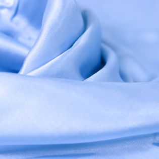 Viskose - uni - glänzend hellblau 