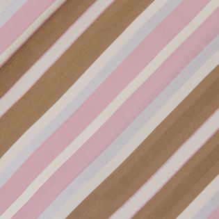 Viskose - Streifen - warm bunt