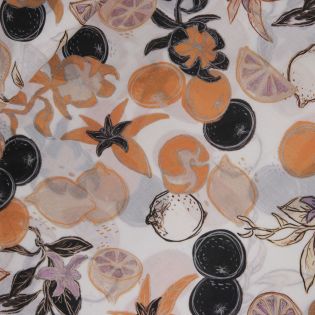 Baumwolle Voile - Früchte