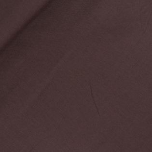 Reines Leinen - uni - braun