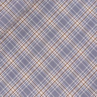 Baumwollstretch - kariert