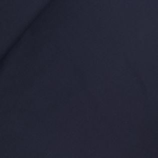 Baumwollstretch - Schurwolle - schwarz