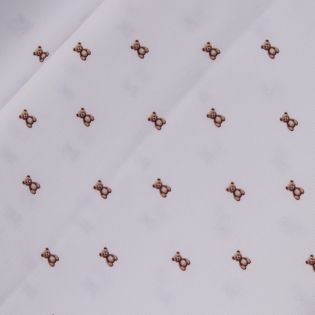 Rippenjersey - Teddybär - klein