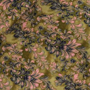 Viskose - Blumen Ornamente