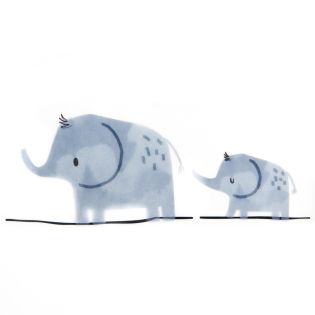 Applikation - Elefant - zum aufbügeln