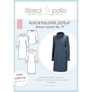 Schnittmuster - Lillesol & Pelle - Lillesol Woman No. 77 - Kleid & Pullover Estella