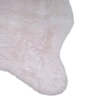 Kuschelfell - 60x90 cm - weiß