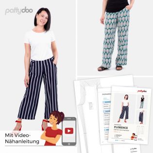 Schnittmuster - pattydoo - Florence - Damen-Sommerhose 