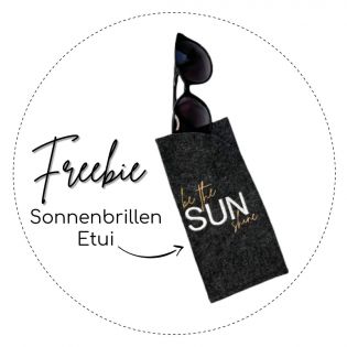 Freebie - Sonnenbrillenetui - Nähanleitung