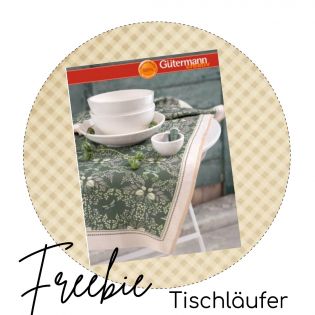 Freebie - Anleitung Tischläufer - Natural Beauty