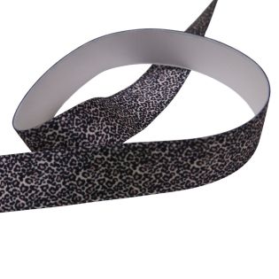 Gummiband  - 35mm - Leo klein - schwarz-braun