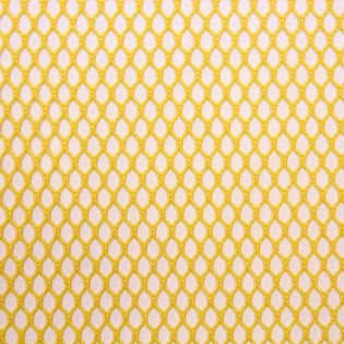 Mesh-Gewebe - Netzfutter - gelb