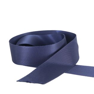 Gurtband - uni - 40 mm - dunkelblau