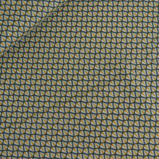 Baumwolle - Popeline - Golden Vibes 