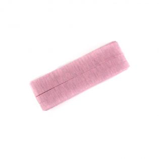Jerseyschrägband - 40/20 - 3m Coupon - rosa meliert