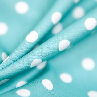 Baumwolle - Dots - teal