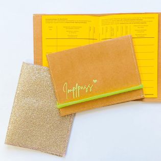 Freebie - Impfpasshülle / Reisepasshülle