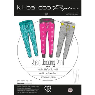 Schnittmuster - ki - ba - doo - Basic - Jogging Pants - Kids