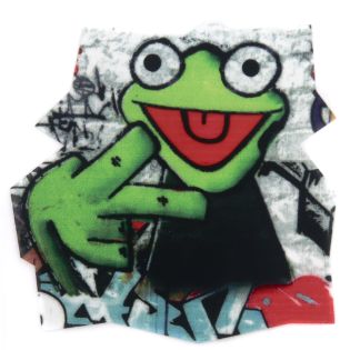 Applikation - Frosch - zum aufbügeln