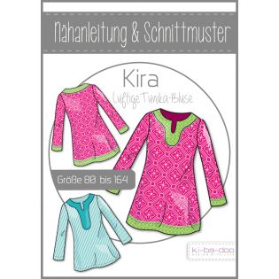 Schnittmuster - ki - ba - doo - Kira - Luftige Tunika-Bluse - Girls