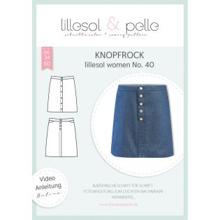 Schnittmuster - Lillesol & Pelle - Lillesol Women No. 40 - Knopfrock 
