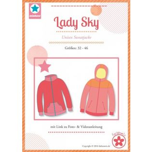 Schnittmuster - Farbenmix - Lady Sky - Sweatjacke