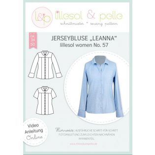 Schnittmuster - Lillesol & Pelle - Lillesol Women No. 57 - Jerseybluse Leanna 