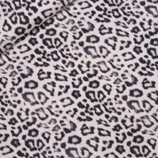Viskose - Leinen - Leo - beige