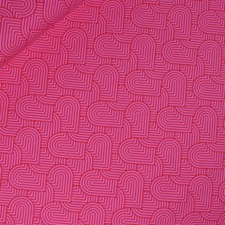French Terry - Herzen _ Pink