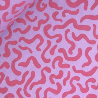 Sweatshirt - Snake - flieder - pink