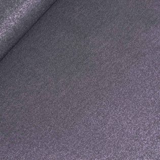 Viskosejersey - Glitzer - silber