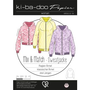 Schnittmuster - ki - ba - doo - Mix & Match - Sweatjacke - Woman