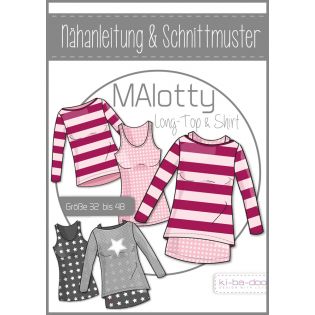 Schnittmuster - ki - ba - doo - MAlotty - Long - Top und Shirt - Woman