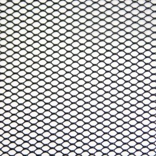 Mesh-Gewebe - Netzfutter - schwarz