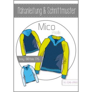 Schnittmuster - ki - ba - doo - Mico - Hoodie - Boys