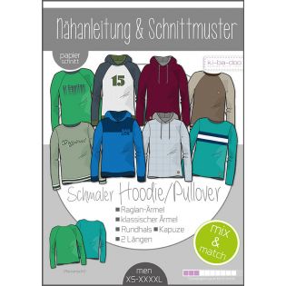 Schnittmuster - ki - ba - doo - Mix & Match - Hoodie/Pullover - Man