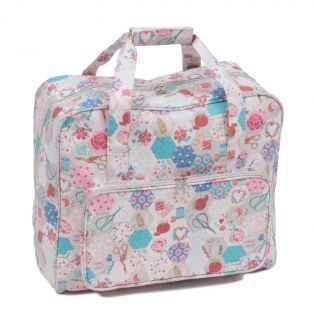 Nähtasche Nähmaschinentasche Nähutensilien rose