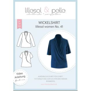Schnittmuster - Lillesol & Pelle - Lillesol Woman No. 41 - Wickelshirt