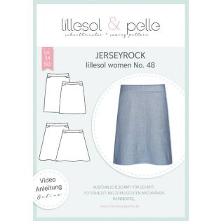 Schnittmuster - Lillesol & Pelle - Lillesol Women No. 48 - Jerseyrock