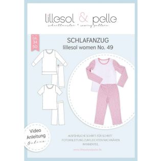 Schnittmuster - Lillesol & Pelle - Lillesol Women No. 49 - Schlafanzug 