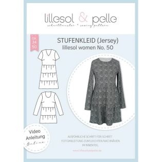Schnittmuster - Lillesol & Pelle - Lillesol Women No. 50 - Stufenkleid - Jersey