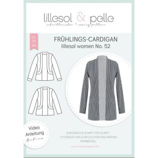 Schnittmuster - Lillesol & Pelle - Lillesol Women No. 52 - Frühlings - Cardigan