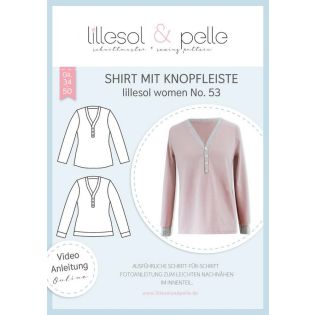 Schnittmuster - Lillesol & Pelle - Lillesol Women No. 53 - Shirt mit Knopfleiste