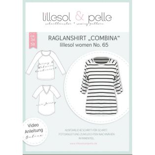 Schnittmuster - Lillesol & Pelle - Lillesol Women No. 65 - Raglanshirt - Combina